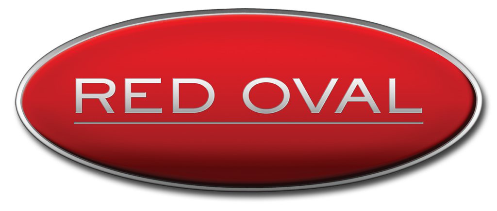 red oval logo